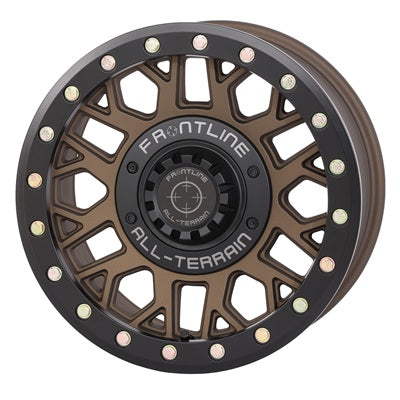 Frontline 454 Bronze Beadlock Wheel – 15x7 ATV & UTV