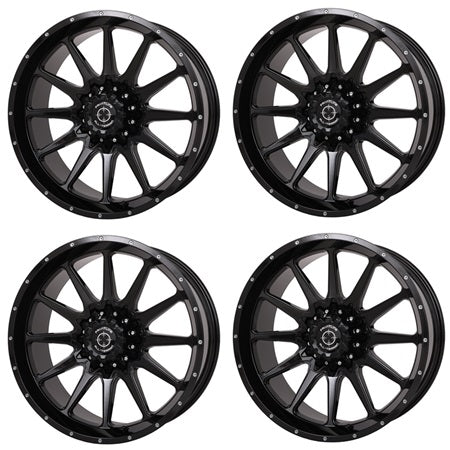 Frontline 762 Wheels - Gloss Black - Set