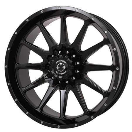 Frontline 762 Wheels - Gloss Black