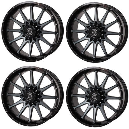 Frontline 762 Wheels - Gloss Dark Tint - Set