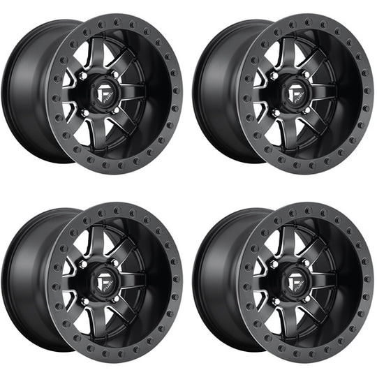 Fuel UTV D928 Maverick Beadlock Wheels - 15x8 Set of 4