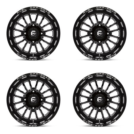 Fuel UTV Arc Wheels - D821 Set