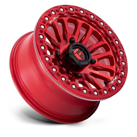 Fuel UTV FV125 Rincon Beadlock Wheels Candy Red