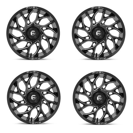 Fuel Runner D741 Wheels - Set of 4