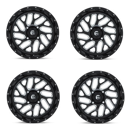 Fuel UTV Triton Wheels - D581 Set of 4