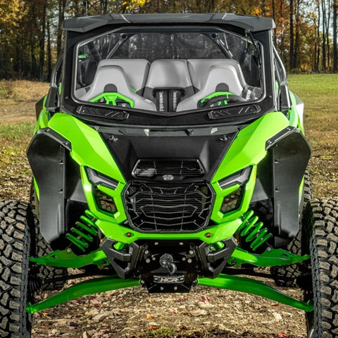 SuperATV Kawasaki Teryx H2 Glass Windshield with Vents