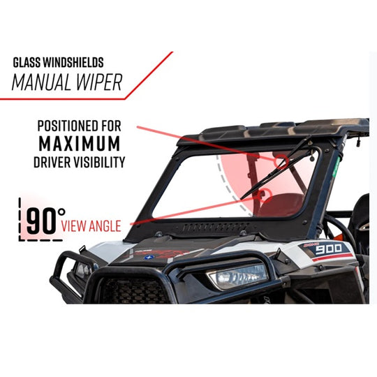 
                  
                    SuperATV Polaris RZR Turbo S Glass Windshield Info
                  
                