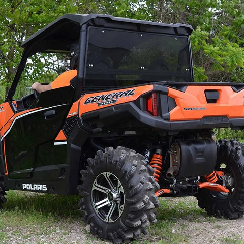 SuperATV Polaris General 1000 Dark Tint Rear Windshield