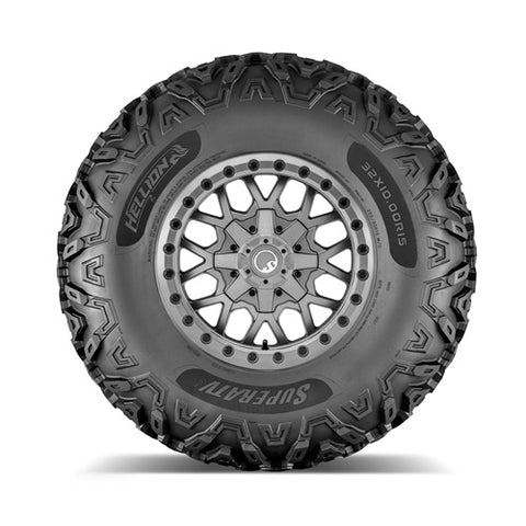SuperATV Hellion Tire & MadLock Gunmetal Wheel