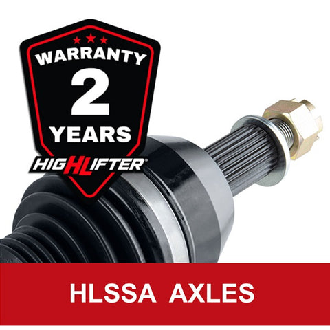 High Lifter Stock Series Axles Warranty