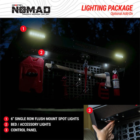 High Lifter N.O.M.A.D. Headache Rack with Lighting Package
