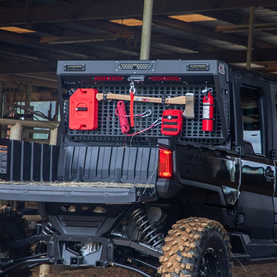 
                  
                    N.O.M.A.D.™ Headache Rack - Polaris® Ranger® XD 1500 HR-RNGXD-2-B-ML - (Accessories shown are not Included)
                  
                