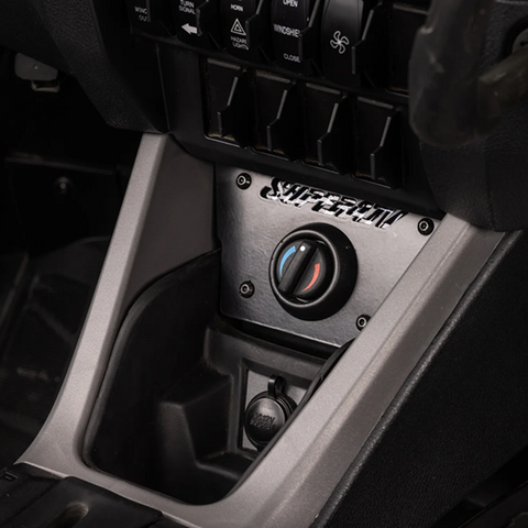 SuperATV Polaris RZR In-Dash Cab Heater Switch