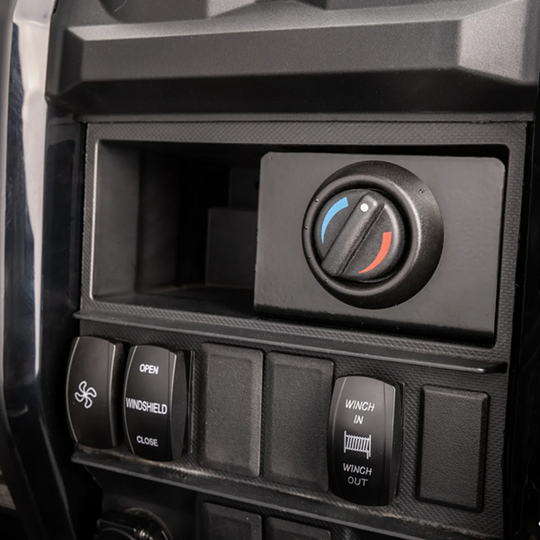 SuperATV Polaris Ranger XD 1500 In-Dash Cab Heater Installed