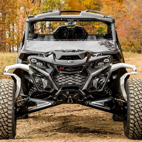 SuperATV Can-Am Maverick R Half Windshield - Clear