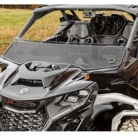 SuperATV Half Windshield Can-Am Maverick R Dark Tint