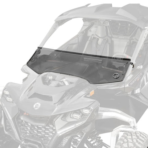 SuperATV Can-Am Maverick R Half Windshield Dark Tint