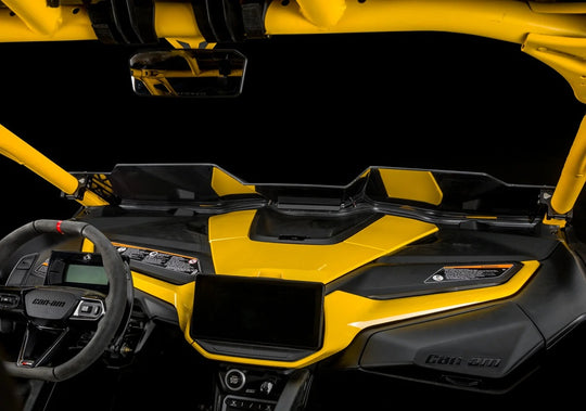 
                  
                    Assault Industries Can-Am Maverick R Half Windshield Inside
                  
                
