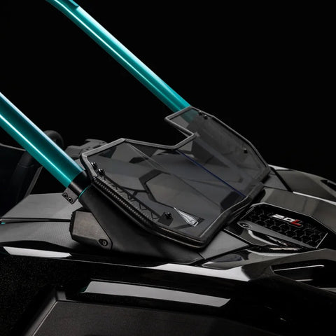 Assault Industries Polaris RZR Pro S Half Windshield Installed