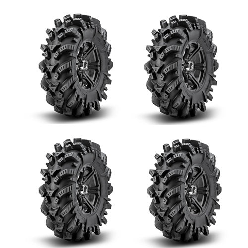 
                  
                    Intimidator Tire & Wheel Kits on Bandit H Series Black Wheels
                  
                