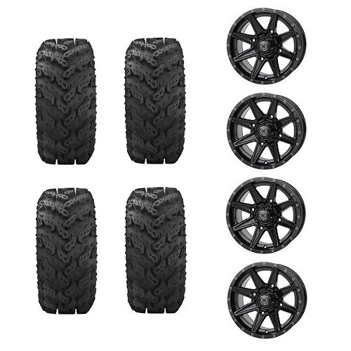 
                  
                    Interco Reptile Tires 30x10-14 Mounted on Frontline 308 Gloss Black Wheels
                  
                