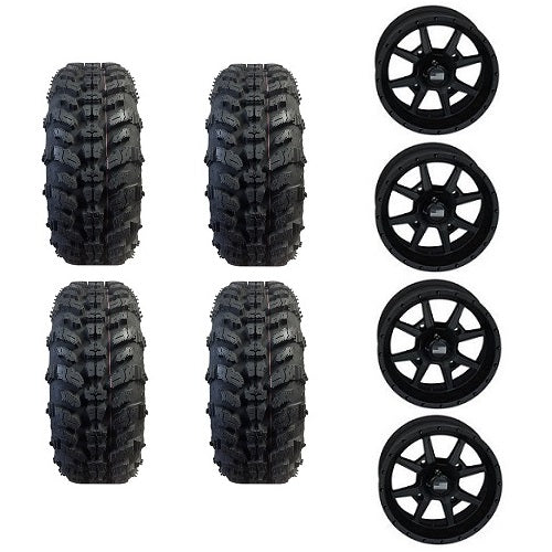 
                  
                    Interco Sniper 920 Tires 27x9-14 27x11-14 Mounted on Frontline 556 Stealth Black
                  
                