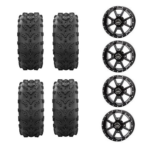 Interco Swamp Lite Tires 27x9-14 27x11-14 Frontline 556 Black Wheels