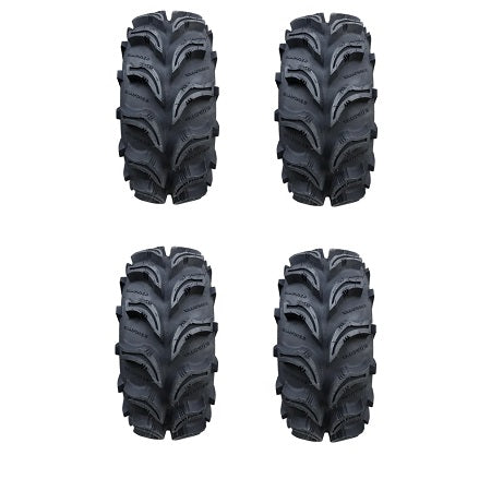 Set of Interco Vampire II Tires 2 ea. 25x8-12 & 2 ea. 25x10-12