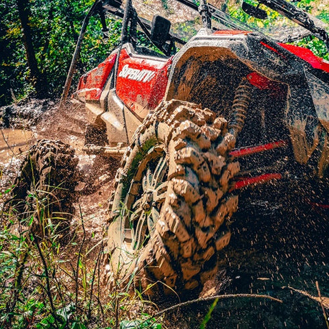 SuperATV Intimidator Tire on UTV