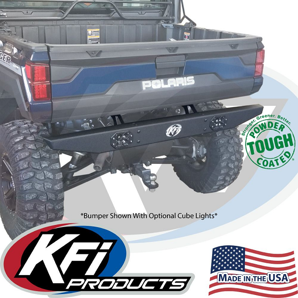 KFI Polaris Ranger XP 900 Crew Formed Rear Bumper (2013-19)