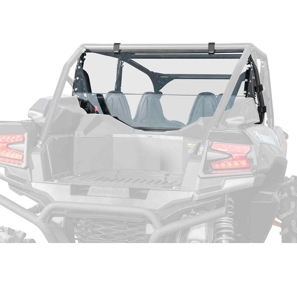 SuperATV Kawasaki Teryx KRX 4 1000 Rear Windshield - Light Tint