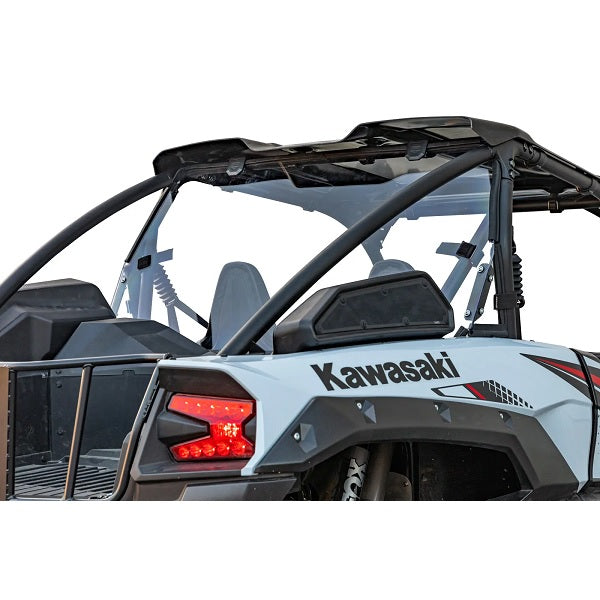 SuperATV Kawasaki Teryx KRX 1000 Rear Windshields - Light Tint