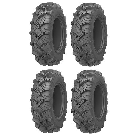 Set of 4 Kenda Executioner K538 Tire 2 ea. 25x8-12 & 2 ea. 25x10-12