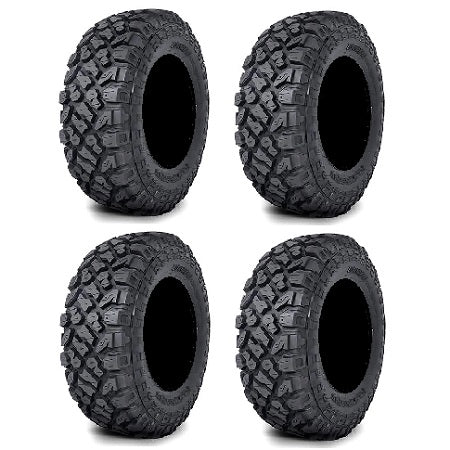 Set of 4 Kenda Klever X/T K3204R Tire 28x10-14 Steel Belted Radial 8 Ply