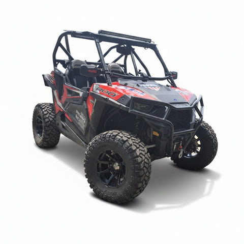 Kenda K3204R Klever X/T Tire Steel Belted Radial 8 Ply Shown on a UTV