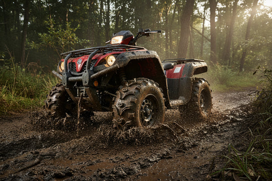 
                  
                    Kenda Bear Claw K299 XL shown on an ATV (Wheels Sold Separately)
                  
                