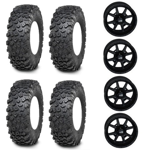ITP Kinetic Tire & Wheel Kits - Frontline 556 Stealth Black Wheels