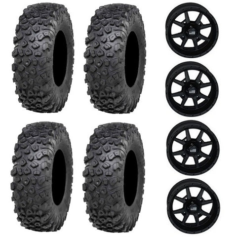 ITP Kinetic Tire & Wheel Kits - Frontline 556 Stealth Black Wheels