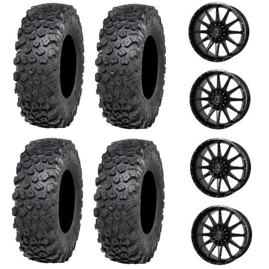 
                  
                    ITP Kinetic Tire & Wheel Kits - Frontline 762 Black Wheels
                  
                