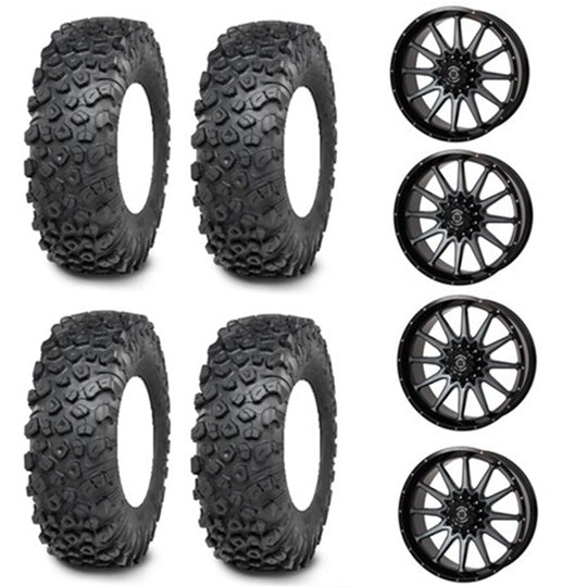 
                  
                    ITP Kinetic Tire & Wheel Kits - Frontline 762 Dark Tint Wheels
                  
                