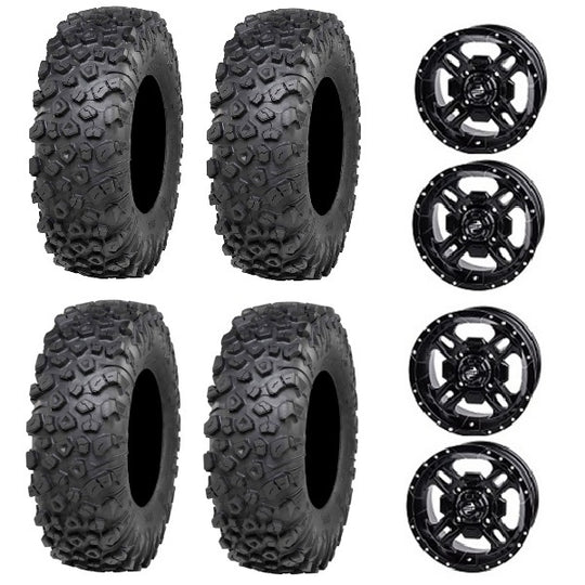 
                  
                    ITP Kinetic Tire & Wheel Kits - Tusk Beartooth Matte Black Wheels
                  
                