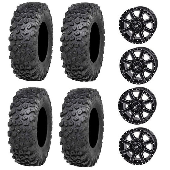 
                  
                    ITP Kinetic Tire & Wheel Kits - Tusk Cascade Black & Machined Wheels
                  
                