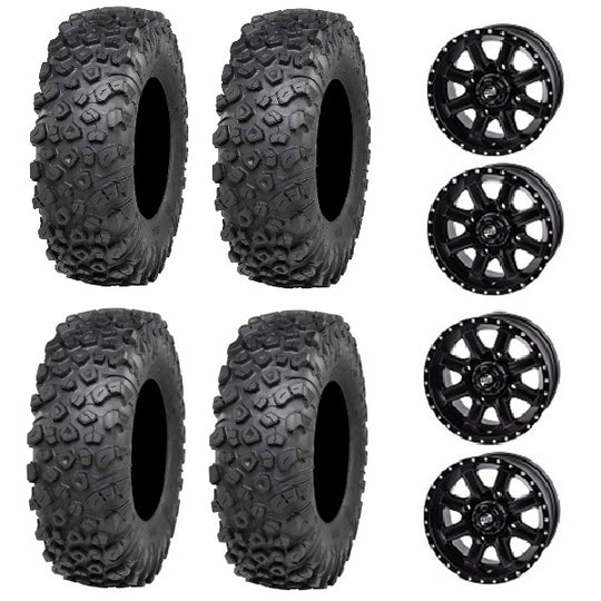 
                  
                    ITP Kinetic Tire & Wheel Kits - Tusk Cascade Matte Black Wheels
                  
                
