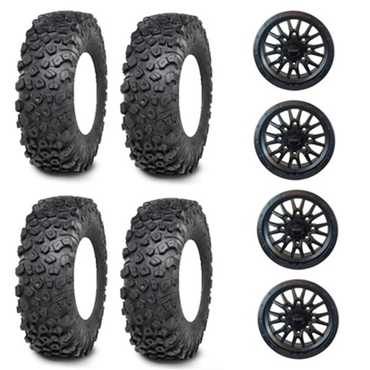 
                  
                    ITP Kinetic Tire & Wheel Kits - Stat 01 Satin Black Wheels
                  
                