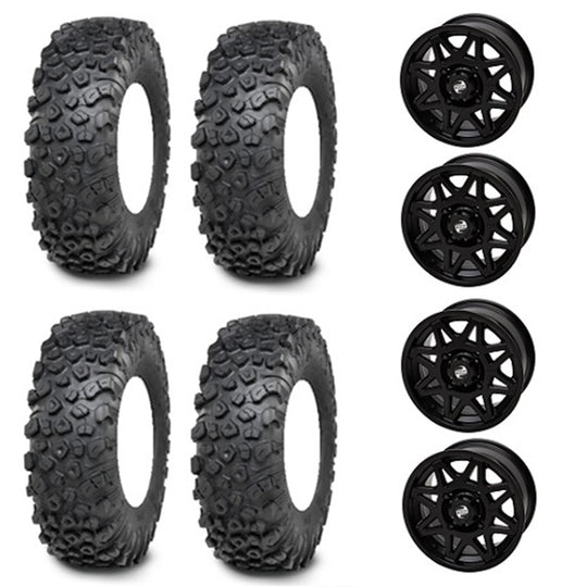 
                  
                    ITP Kinetic Tire & Wheel Kits - Tusk Tintic Matte Black Wheels
                  
                