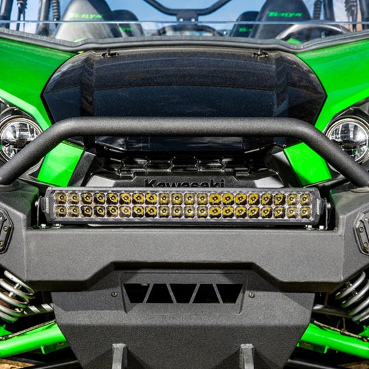 SuperATV 20" Straight Double-Row LED Light Bar Installed
