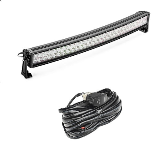 SuperATV 30" Curved LED Combination Spot / Flood Light Bar Kit