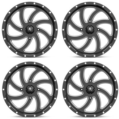 MSA Switch Milled Wheel Set