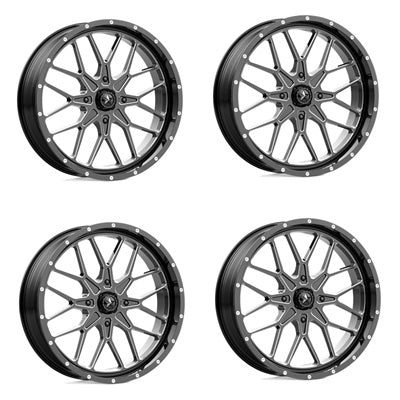 MSA Portal Milled Wheel Set 18 20 22 24