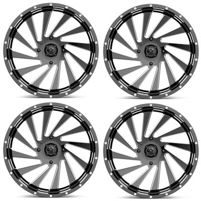 MotoSport Alloys MSA M46 Blade Wheel Set
